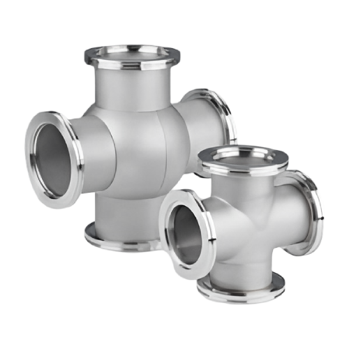 Six-Way Crosses – ISO KF & LF Vacuum Fittings | MDC Precision