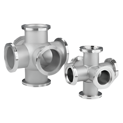 MDC 6-Way Cross NW320 (DN320 KF) | ISO-KF Type 304 Stainless Steel