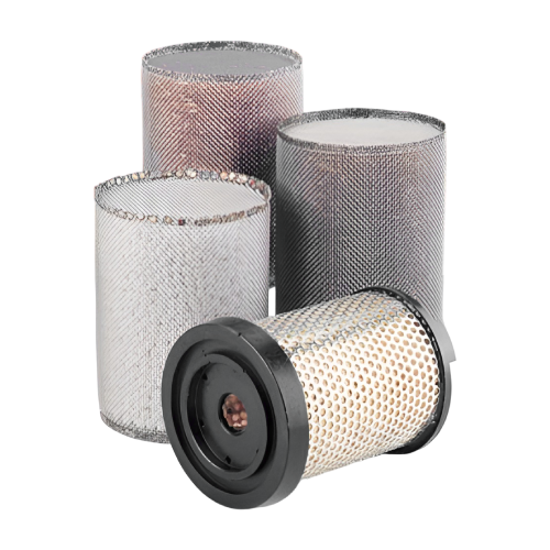 Coaxial Foreline Traps with Replaceable Filters – Flexible Vacuum